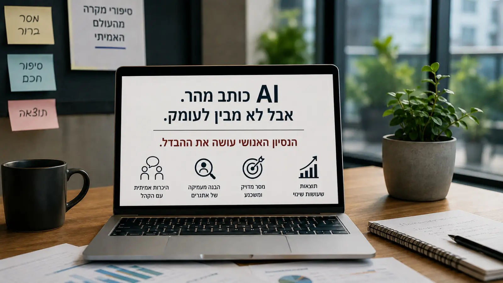 מה AI עדיין לא יודע לעשות בכתיבה שיווקית?